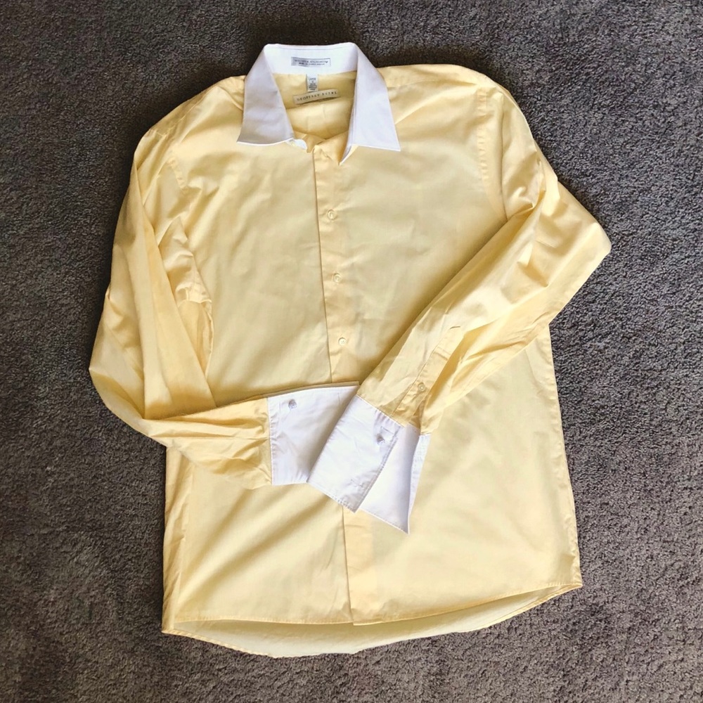 Geoffrey Beene Mens Button Down